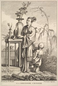 Der chinesische Gärtner, 1741-63 von John Ingram