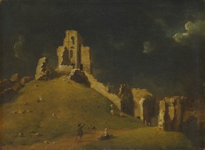 Corfe Castle, Dorset von John Inigo Richards RA