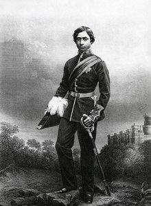 Albert Edward, Prinz von Wales (gestochen von D.J. Pound aus einem Foto, aus 