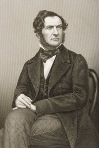William Ewart Gladstone (1809-98) graviert von D.J. Pound nach einem Foto, aus 