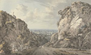 Die Straße nach East Grinstead von John James Barralet