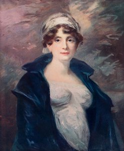 Anne, die Frau von Oberstleutnant Hamilton, um 1805 von John James Masquerier