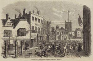 Fußball in Kingston-on-Thames am Faschingsdienstag von John Jessop Hardwick