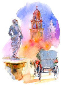 Plaza Feiertag, 2016 von John Keeling