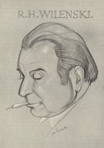 R. H. Wilenski, englischer Kunstkritiker und Schriftsteller