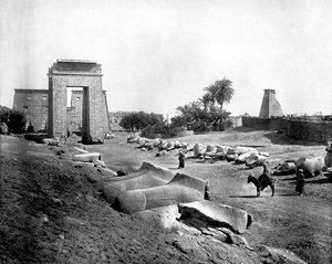 Allee der Sphinxe, Karnak, Ägypten