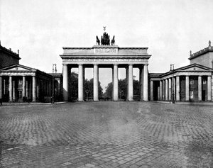 Brandenburger Tor, Berlin, 1893