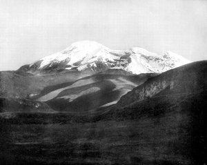Der Chimborazo, Ecuador, 1893