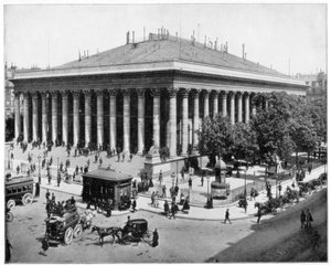 Die Börse, Paris, spätes 19. Jahrhundert