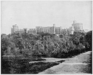 Schloss Windsor, England von John L. Stoddard