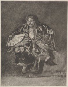 Noh-Tänzer, ca. 1886
