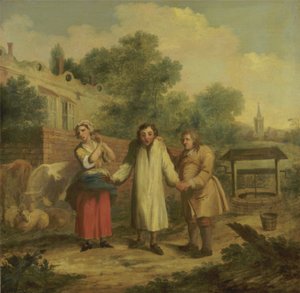 Hob aus dem Brunnen geholt, ca. 1726 von John Laguerre