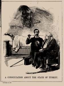 Eine Beratung über den Zustand der Türkei. Punch, 17. September 1853, 1853