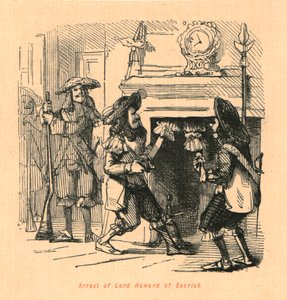 Verhaftung von Lord Howard of Escrick, 1897 von John Leech