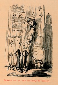 Edward III. am Morgen von Cressy, ca. 1860