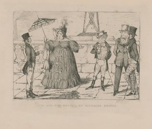 Jack und seine Mutter auf der Waterloo-Brücke