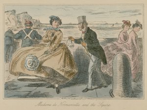 Madame de Normanville und der Knappe von John Leech