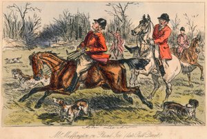 Mr. Muffington auf Placid Joe, 1865