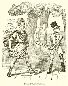 Rash Act of Caius Gracchus von John Leech