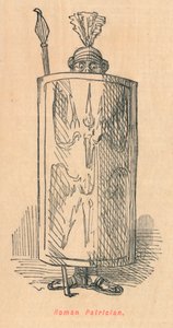 Römischer Patrizier, 1852 von John Leech