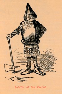 Soldat der Zeit, ca. 1860 von John Leech
