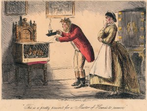 Das ist ein hübsches Geschenk für einen Meister der Jagdhunde, 1865