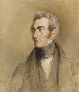 Porträt von Chambers Hall, 1835