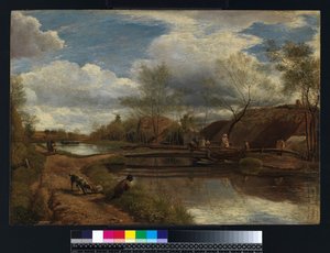 Der Fluss Kennet, in der Nähe von Newbury, 1815