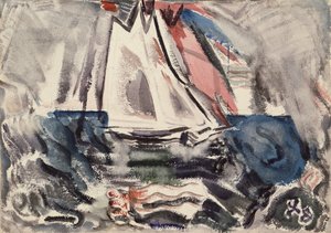 Bewegung: Boot vor Deer Island, Maine, Nr.7 von John Marin
