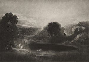 Paradies - Adam und Eva - das Morgenlied, ca. 1827