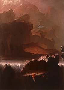 Sadak auf der Suche nach den Wassern des Vergessens von John Martin