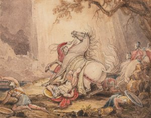Die Bekehrung des Saulus von John Martin