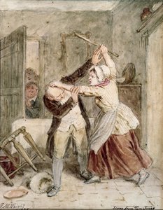 Eine Szene aus Tom Jones, 1838