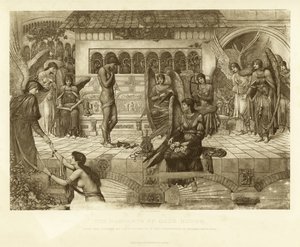 Die Wälle von Gottes Haus von John Melhuish Strudwick