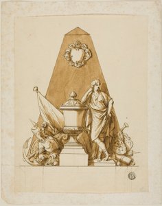 Nicht ausgeführter Entwurf für das Denkmal des ersten Herzogs von Marlborough