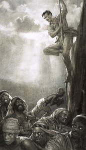 Die Grabräuber, Illustration aus 