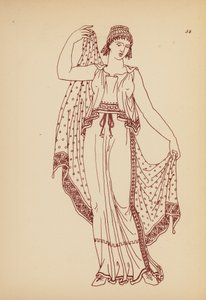 Antikes griechisches Frauenkostüm von John Moyr Smith