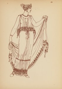 Antikes griechisches Frauenkostüm