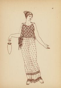 Antikes griechisches Frauenkostüm von John Moyr Smith