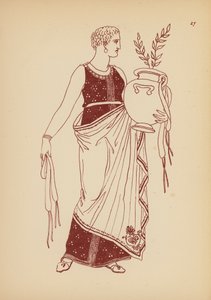 Antikes griechisches Frauenkostüm von John Moyr Smith