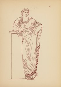 Antikes griechisches Frauenkostüm