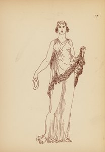 Antikes griechisches Frauenkostüm
