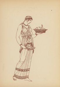 Antikes griechisches Frauenkostüm von John Moyr Smith