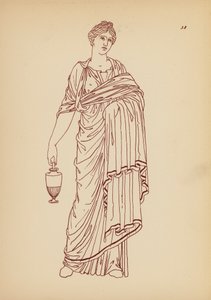Antikes griechisches Frauenkostüm