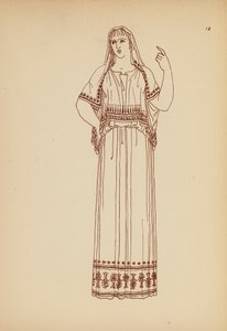 Antikes griechisches Frauenkostüm von John Moyr Smith