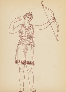 Antikes griechisches Frauenkostüm