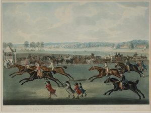 Ascot - Oatlands Sweepstakes von John Nott (after) Sartorius