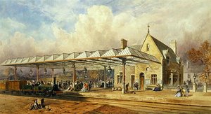 Bahnhof, 1868