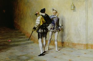 Der Beginn des Streits von John Pettie