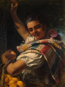 Das Orangenmädchen, 1854